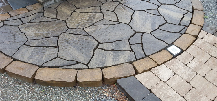 La Quinta flagstone paver grout repair