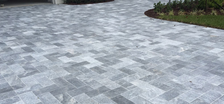 La Quinta marble patio paver repair