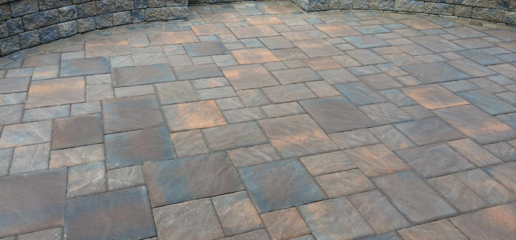 La Quinta pewter concrete paver repair